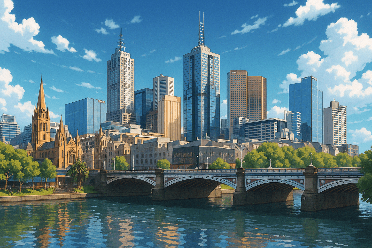 Melbourne Skyline
